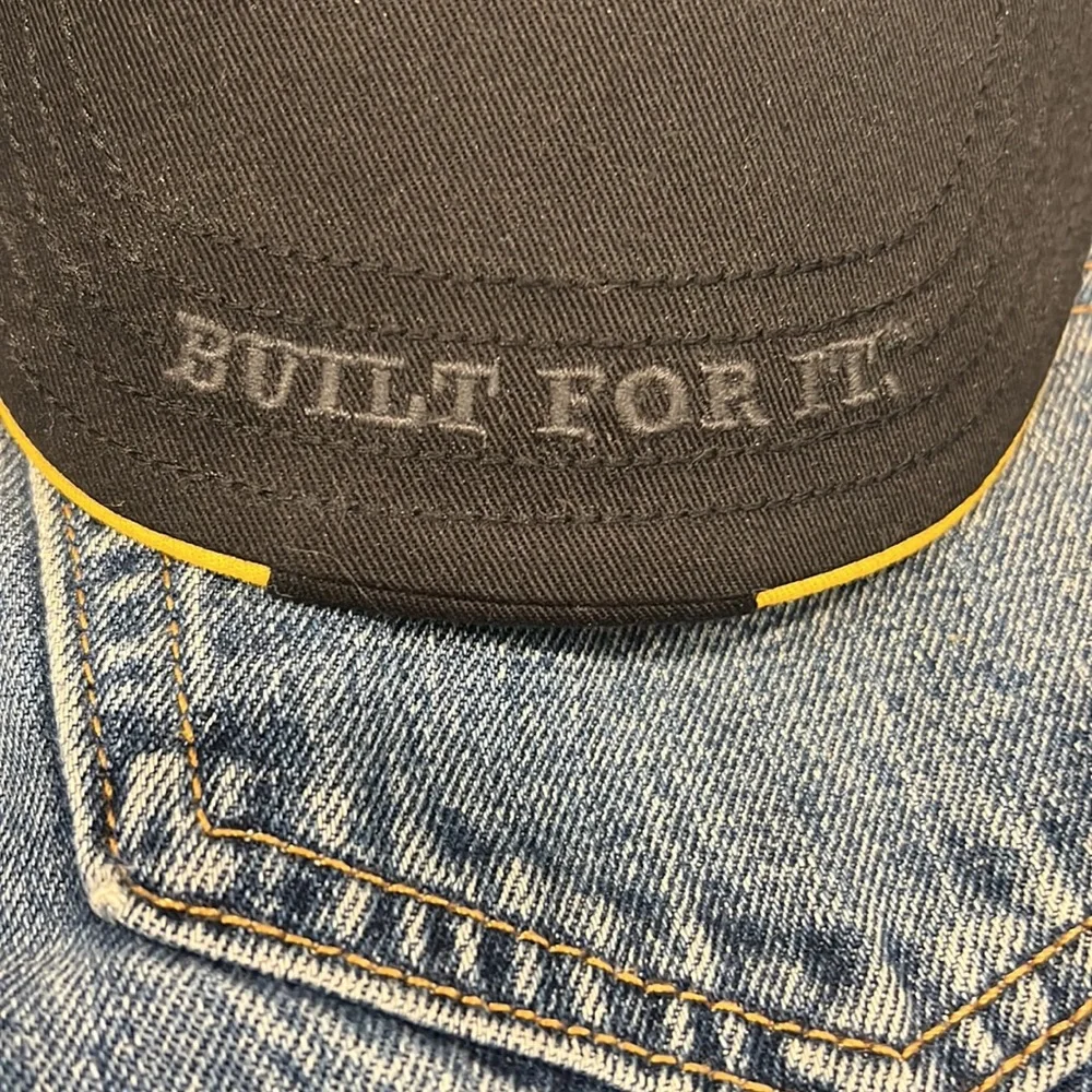 NWT CAT “Built For It” Logo Baseball Cap